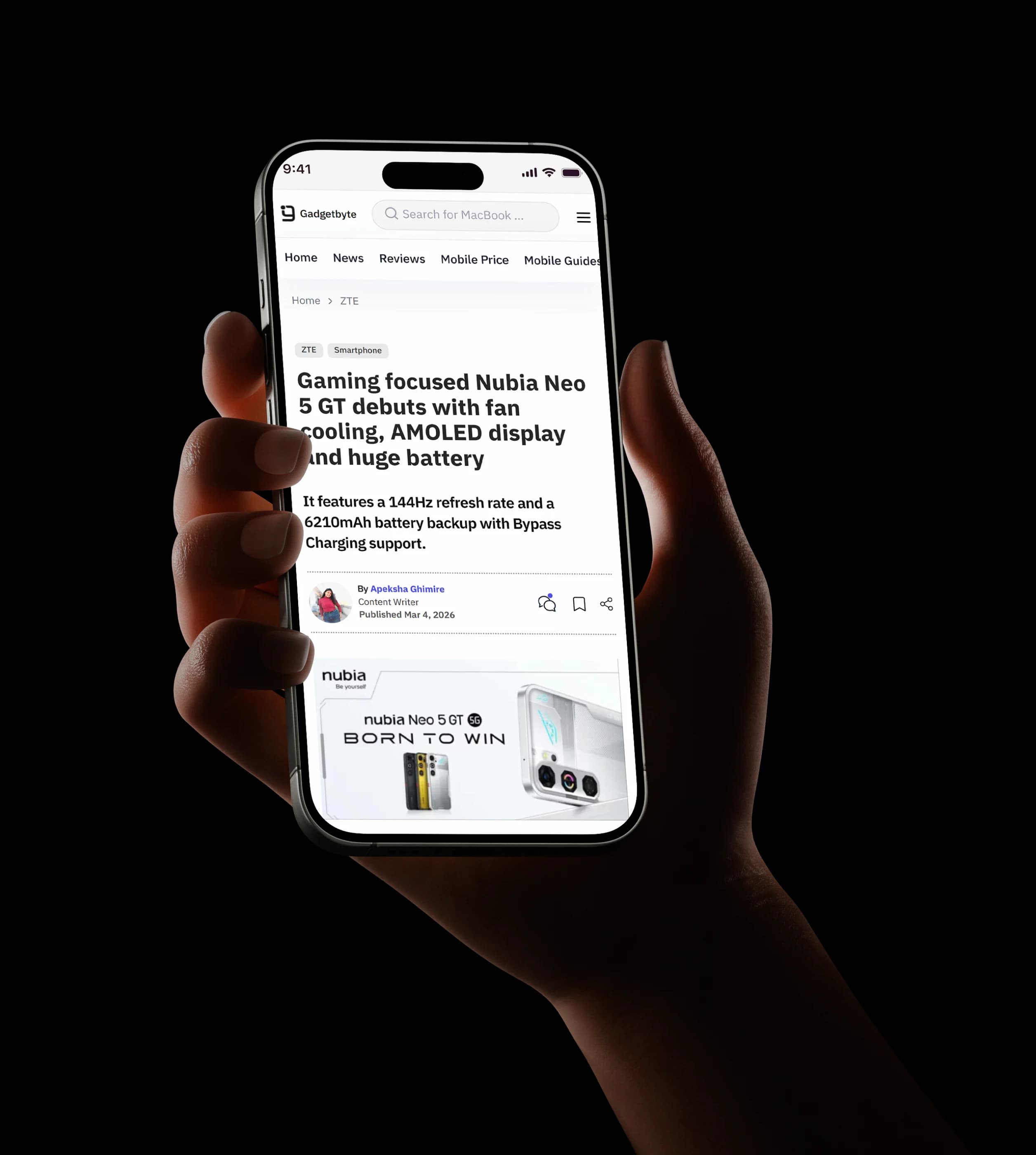 Gadgetbyte Mobile View